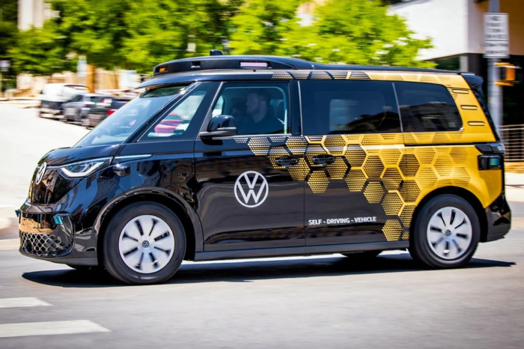 Volkswagen autonome ID Buzz